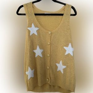 Promesa yellow sweater tank